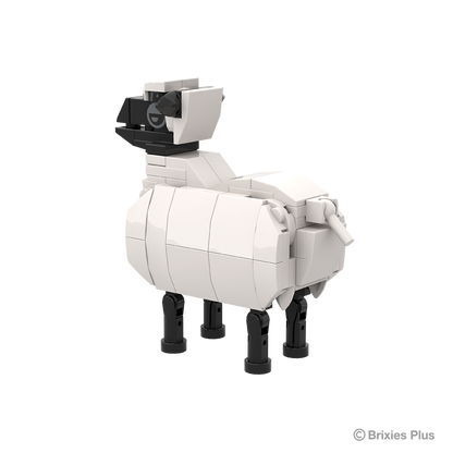BRIXIES Plus Farmbuddies Schaf / Sheep