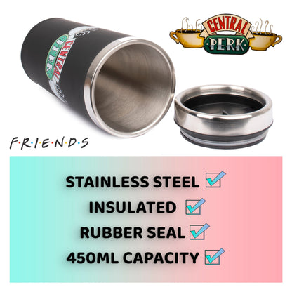 Friends Travel Mug – noir