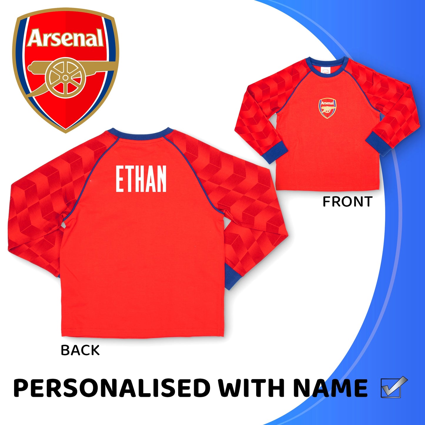 Arsenal F.C Pyjamas rouge
