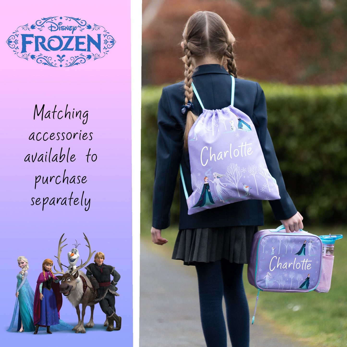 Sac à cordon – Official Disney Frozen | PE Bag | Fringoo