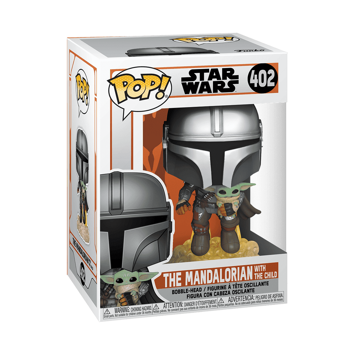 Pop! The Mandalorian Flying with Jet Pack #402