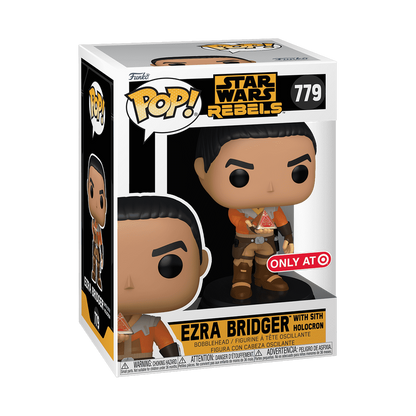 Pop! Ezra Bridger with Sith Holocron #779 - vue officielle Funko 2