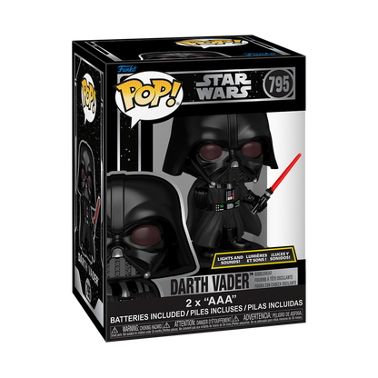 Pop! Lights and Sounds Darth Vader with Lightsaber #795 - vue officielle Funko 2