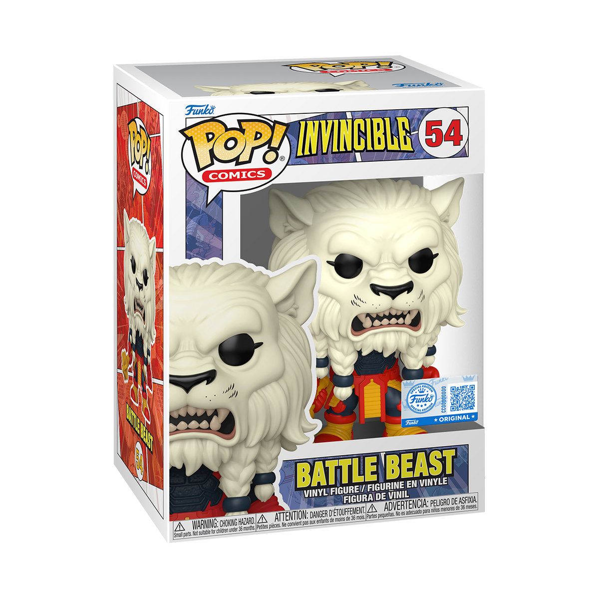 Funko Pop! Battle Beast #54 - boîte officielle