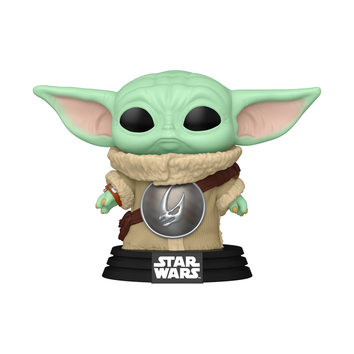 Pop! Grogu with Mudhorn Chest Armor #819 - vue 1