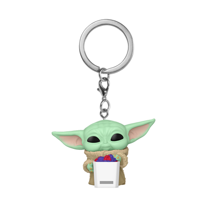 Pop! Keychain Grogu with Popcorn - vue 1