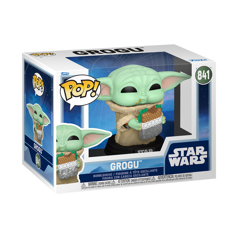 Pop! Grogu with Sandwich #841 - vue 2