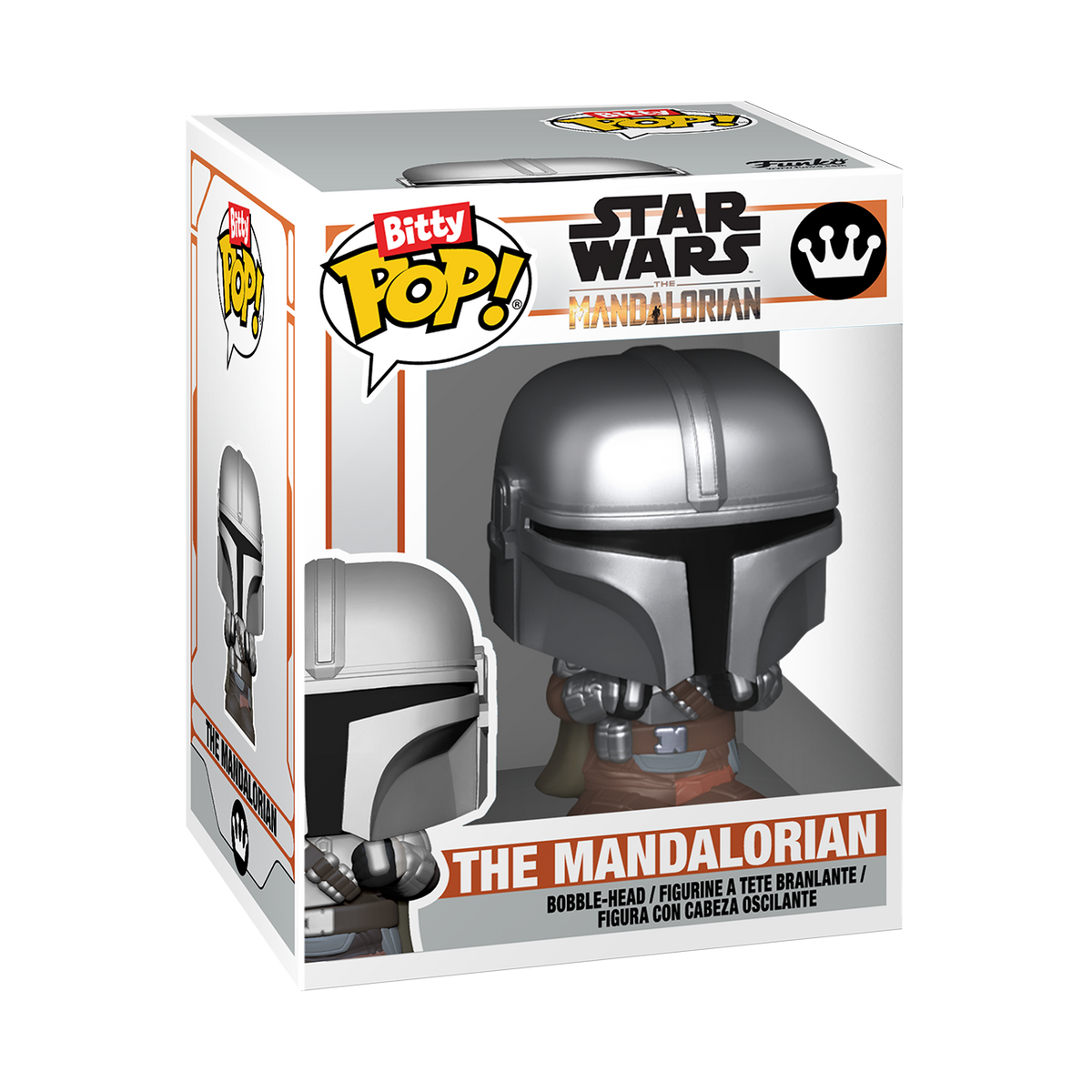 Bitty Pop! Rides The Mandalorian in N1 Starfighter (with Grogu) - boîtier