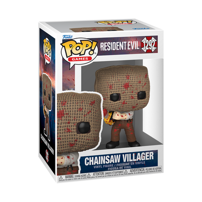 Funko Pop! Chainsaw Villager Bloody 1292 - boîte officielle Funko