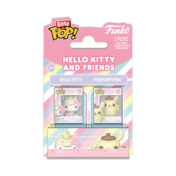 Bitty Pop! Hello Kitty & Pompompurin 2-Pack - packaging officiel