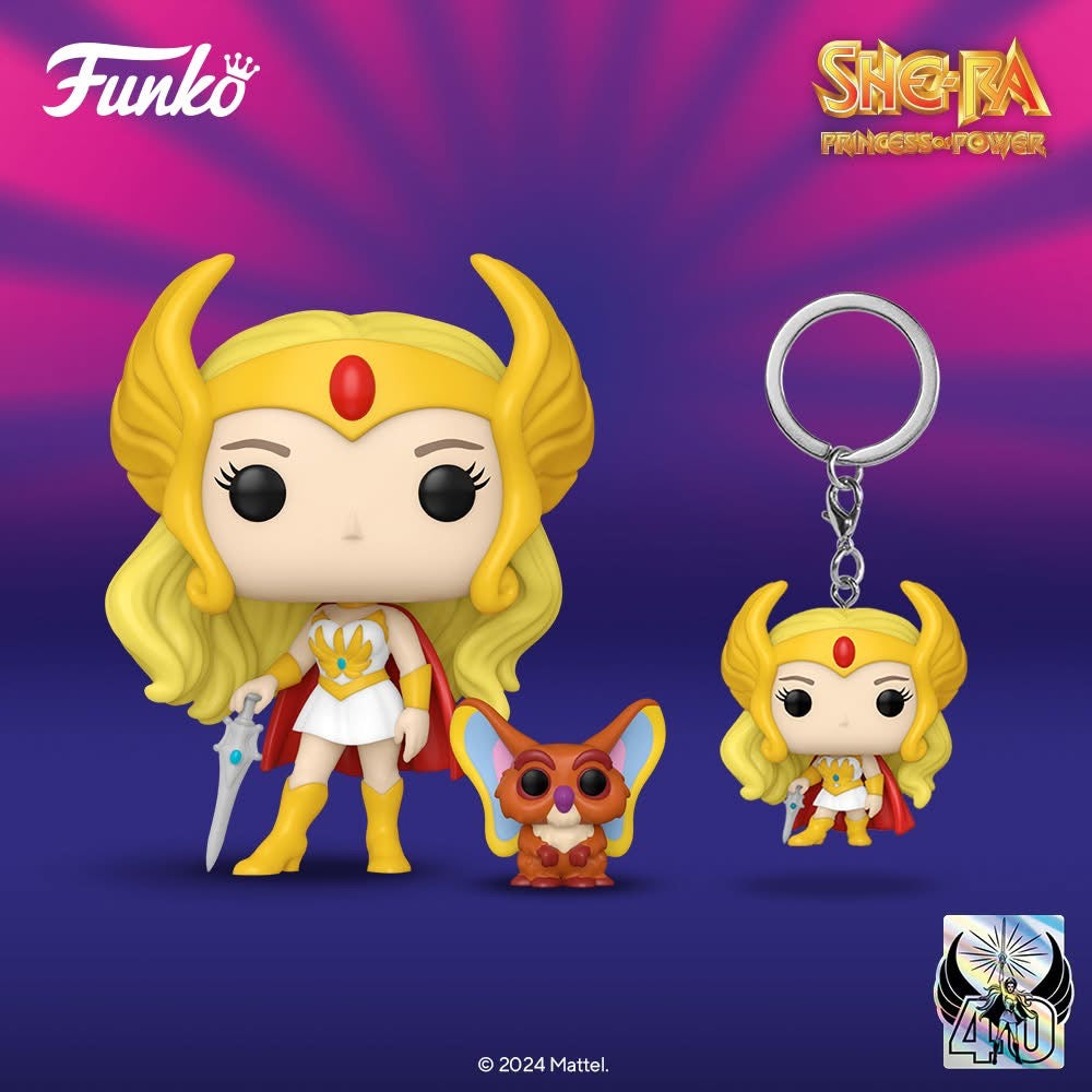 Pop! y Buddy She-Ra y Kowl (40.º aniversario)
