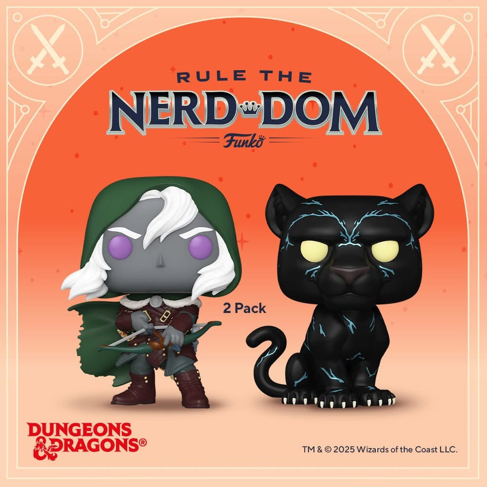 pop drizzt do urden guenhwyvar 2 pack