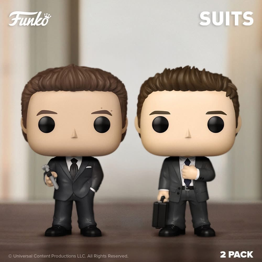 Pop! Harvey Specter & Michael Ross 2-Pack