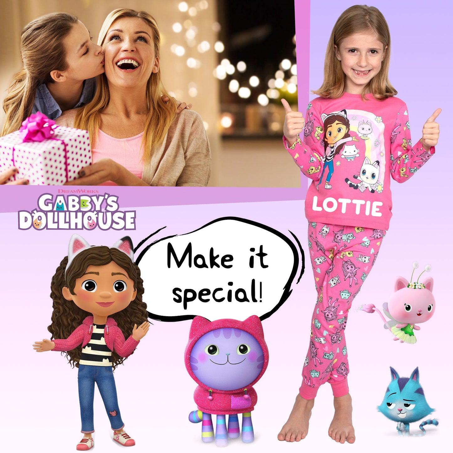 Gabby et la Maison Magique's Dollhouse Pyjama