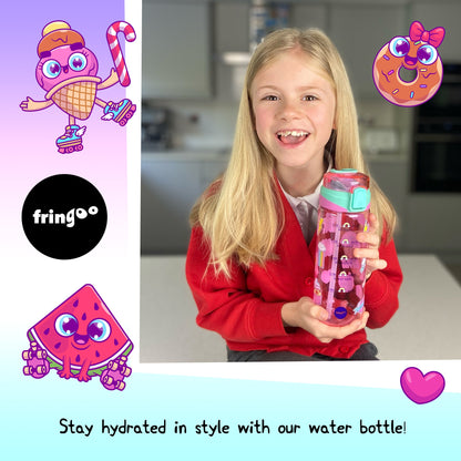 Gourde – Straw Bottle – Girls World