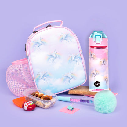 Flip Top Gourde 600ml – licorne Sky