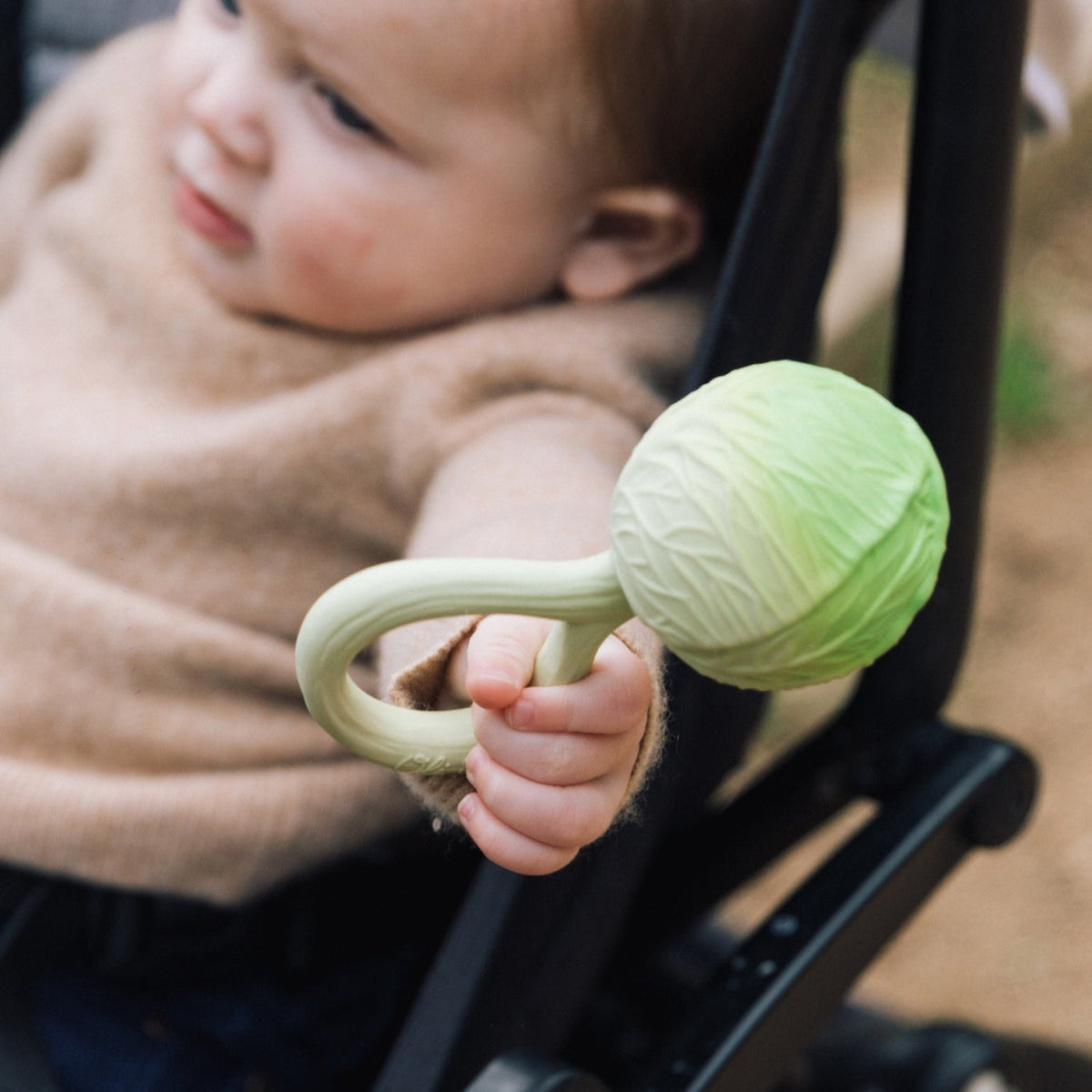 Chou vert – Hochet bébé