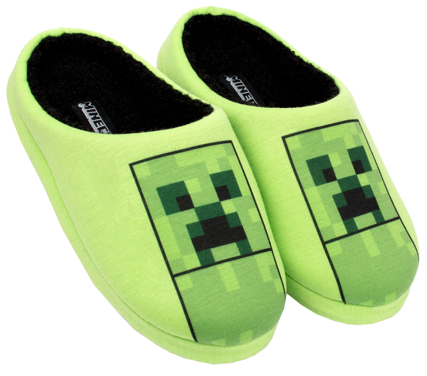 Minecraft Chaussons – vert Creeper
