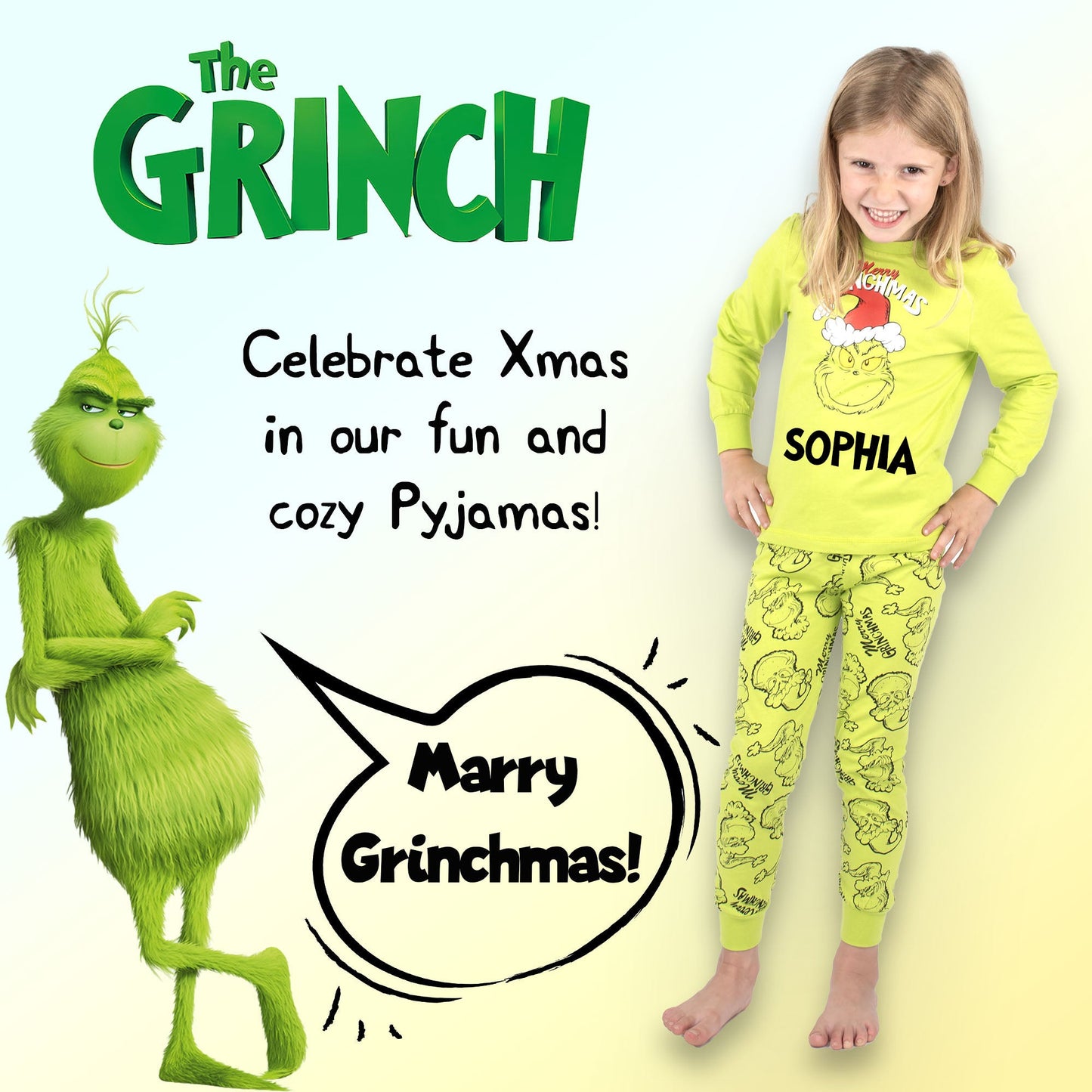 The Grinch Christmas Pyjama