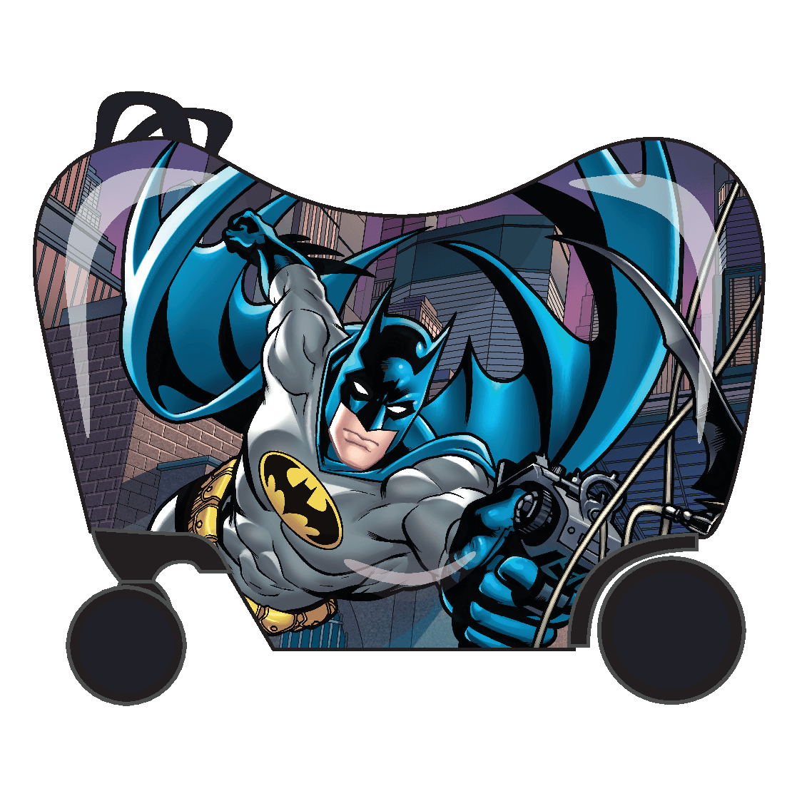 Valise à chevaucher Batman imprimée