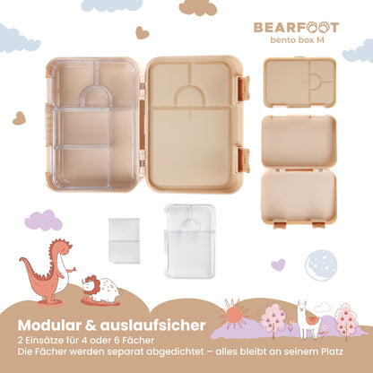 Children's lunch box with compartments, lunchbox, Bento box - Police