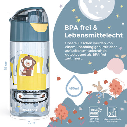 Excavator Bundle - Bento Box M & Water Bottle 450ml & Insulated Bottle 400ml