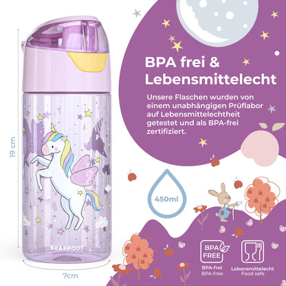Einhorn Bundle - Bento Box M & Trinkflasche 450ml & Isolierflasche 400ml