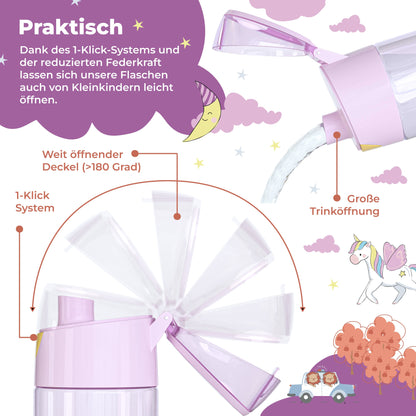 Einhorn Bundle - Bento Box Set & Trinkflasche 450ml