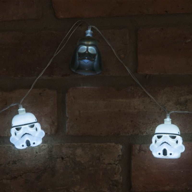 Slingerlampjes met Darth Vader en Stormtroopers