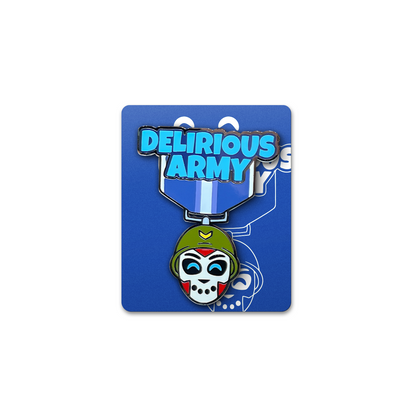 H2O Delirious Army Pin