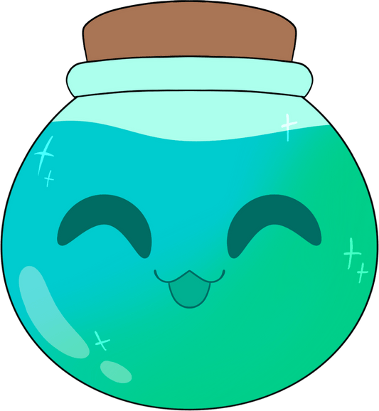 Halloween Potion Stickie (6in)