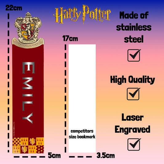 Marque-page Harry Potter – Crest Burgundy