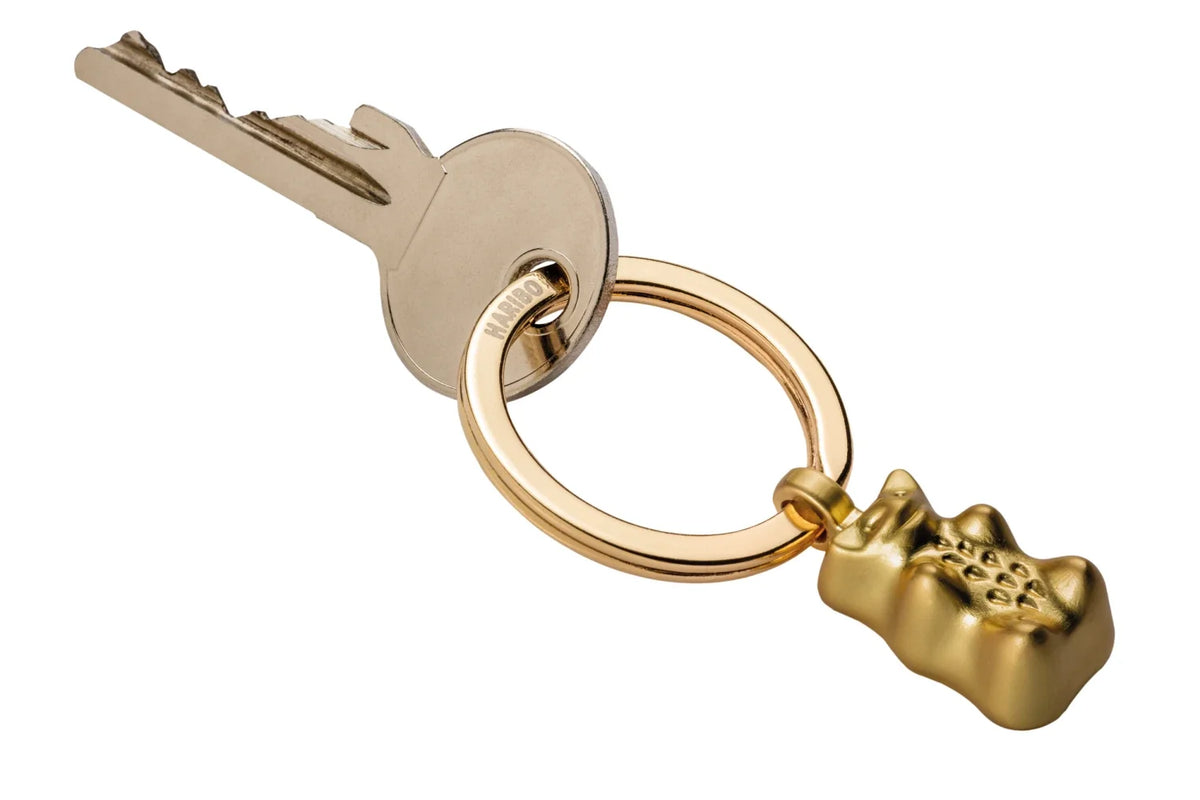 Porte-clés « HARIBO GOLDBÄR GOLD » – Ourson Doré