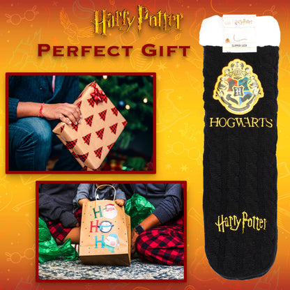 Chaussettes – Harry Potter Slippery – noir