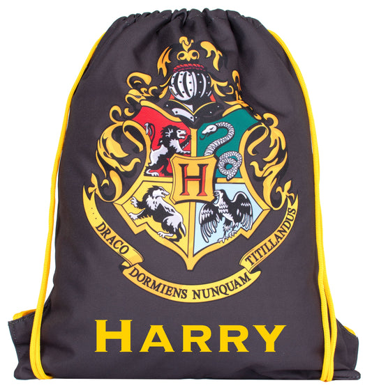 Sac à cordon – Harry Potter noir for