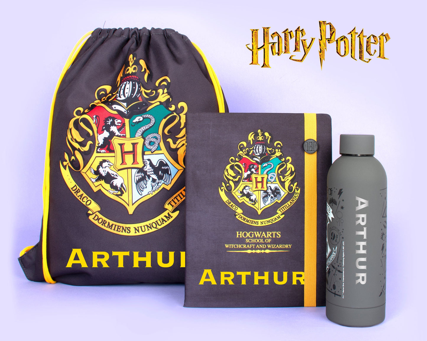 Harry Potter noir Sac à cordon for enfant