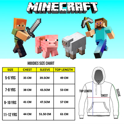 Minecraft Sweat à capuche – Boom