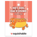 Dachshund Hot Dog Enamel Pin