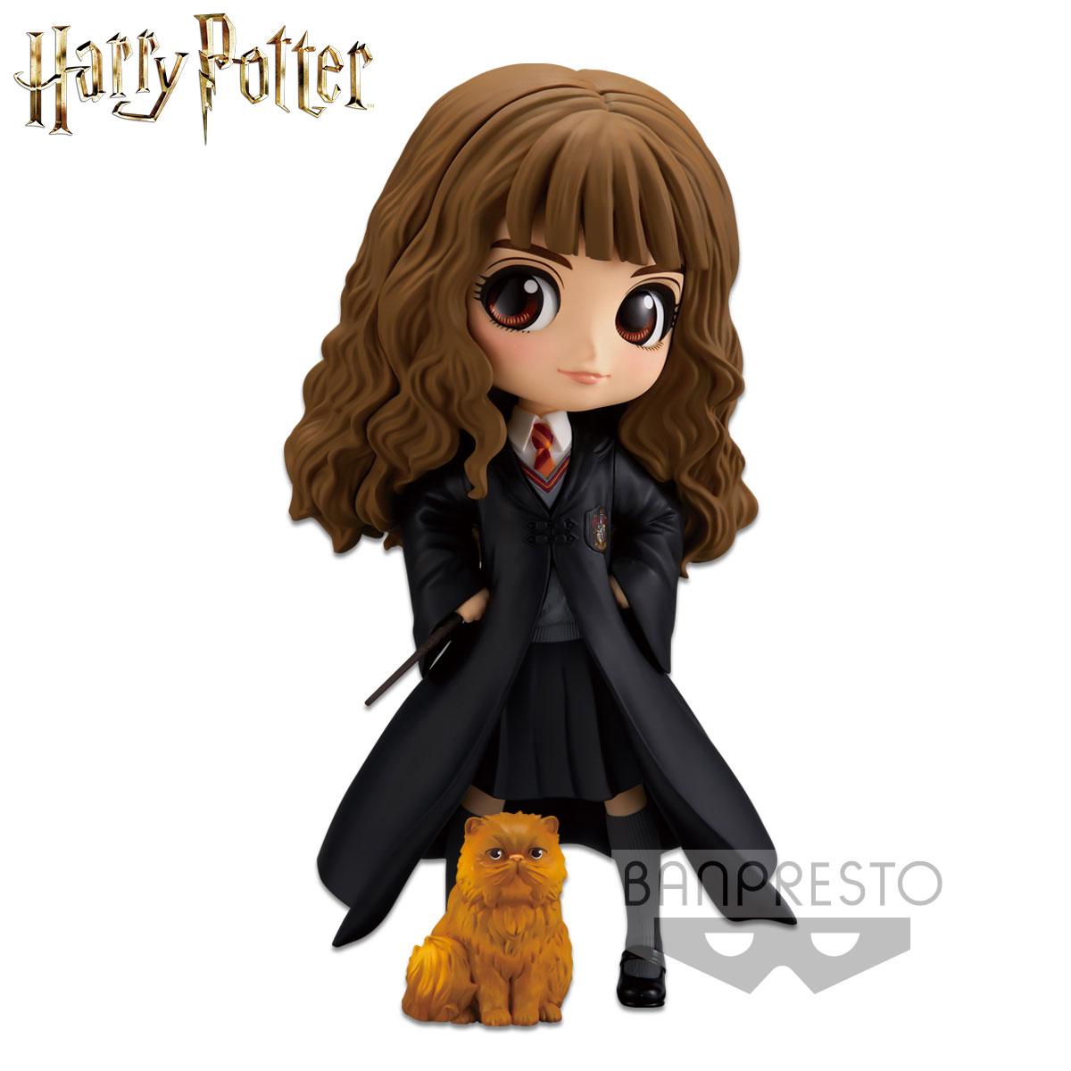 Q posket Hermione con Crookshanks