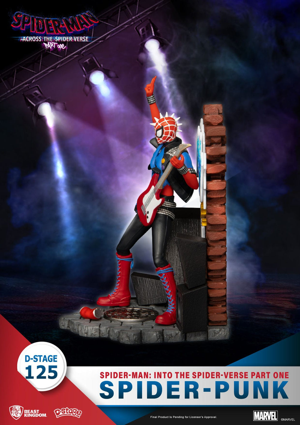 Diorama de Spider-Punk - D-Stage 