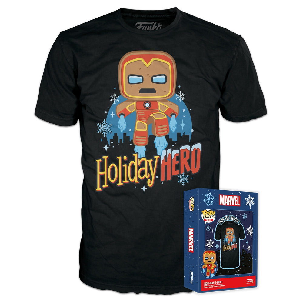 Iron Man Holiday - Pop! T-shirts 