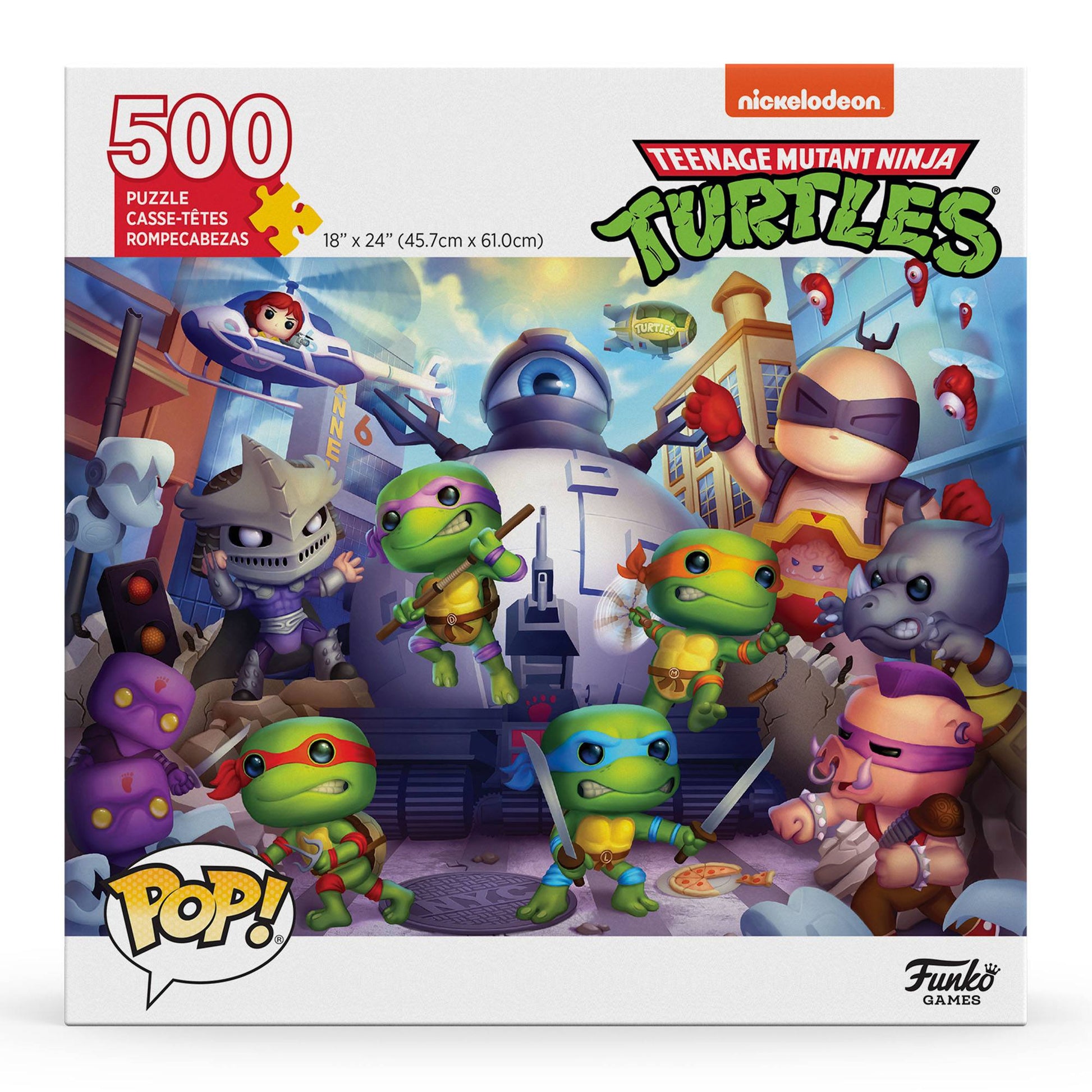 pop teenage mutant ninja turtles puzzle