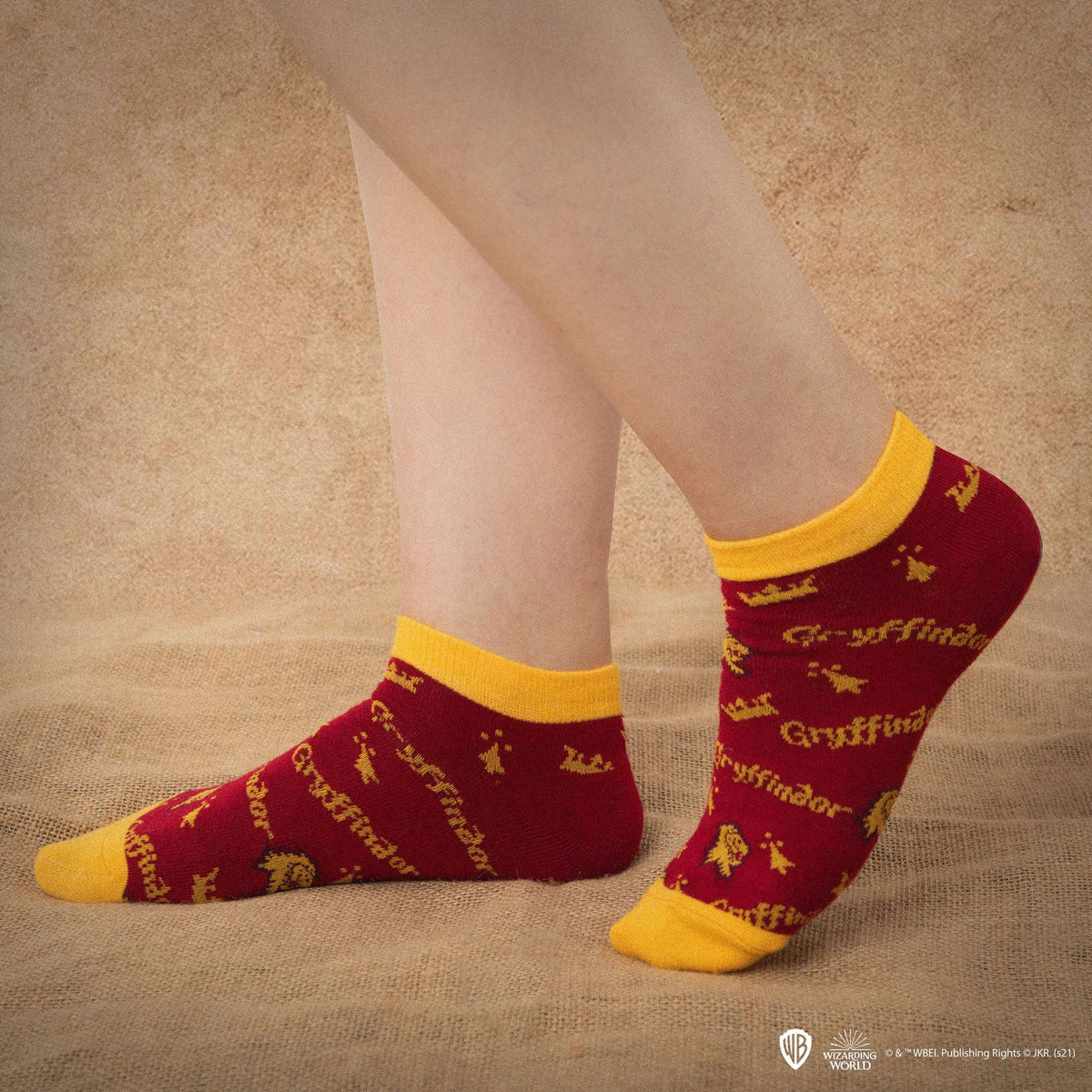 Lot de 3 Paires de Chaussettes Gryffondor