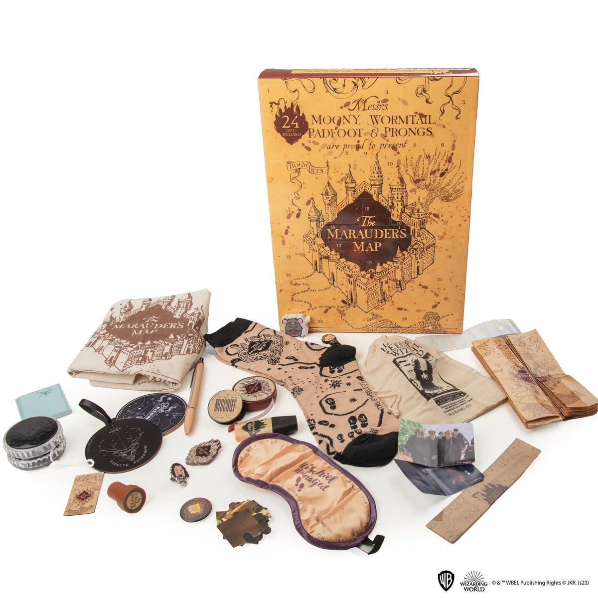 Calendario de Adviento de Harry Potter - Mapa del Merodeador