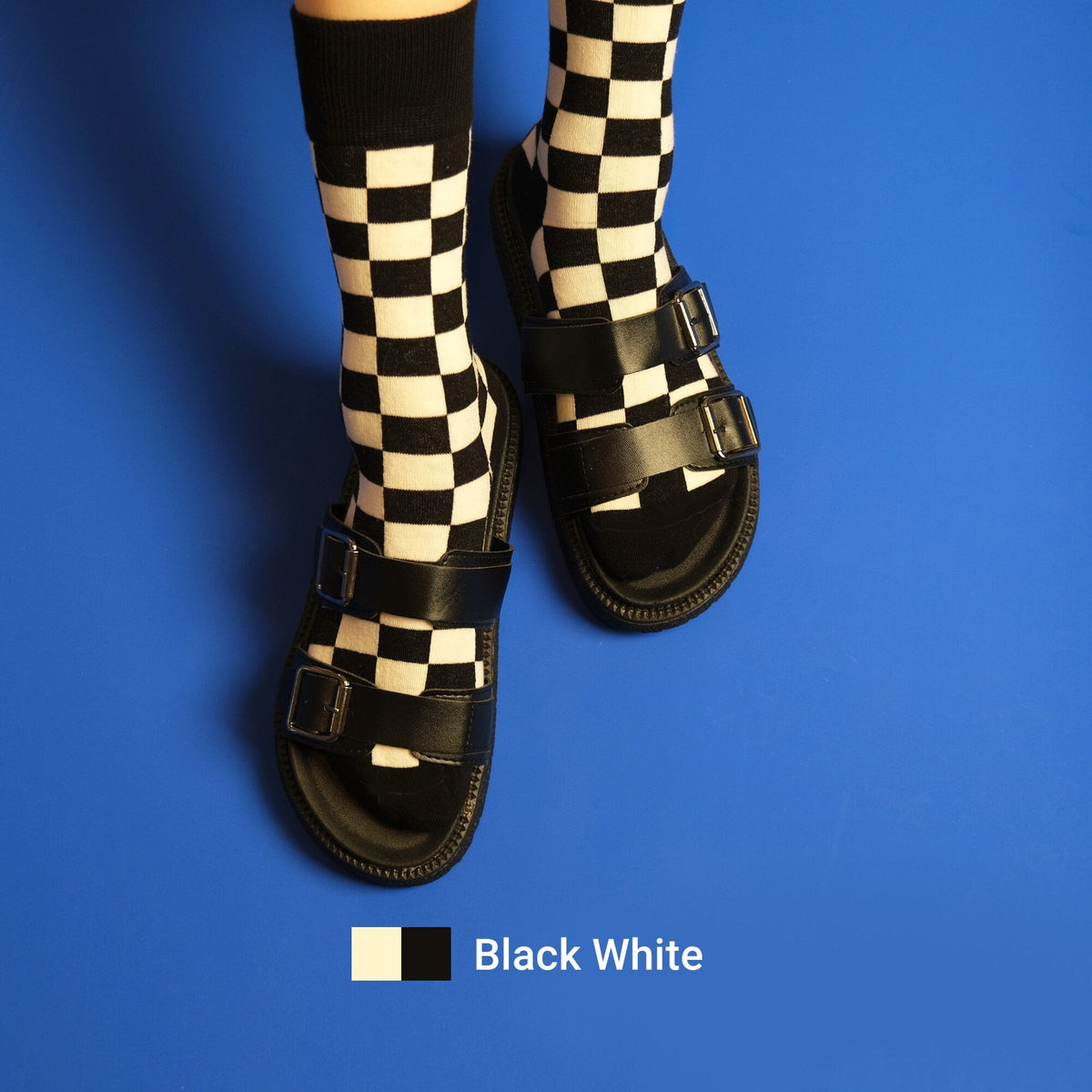 Chaussettes à Damier
