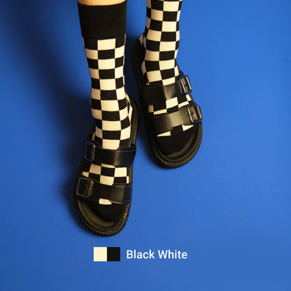 Chaussettes à Damier