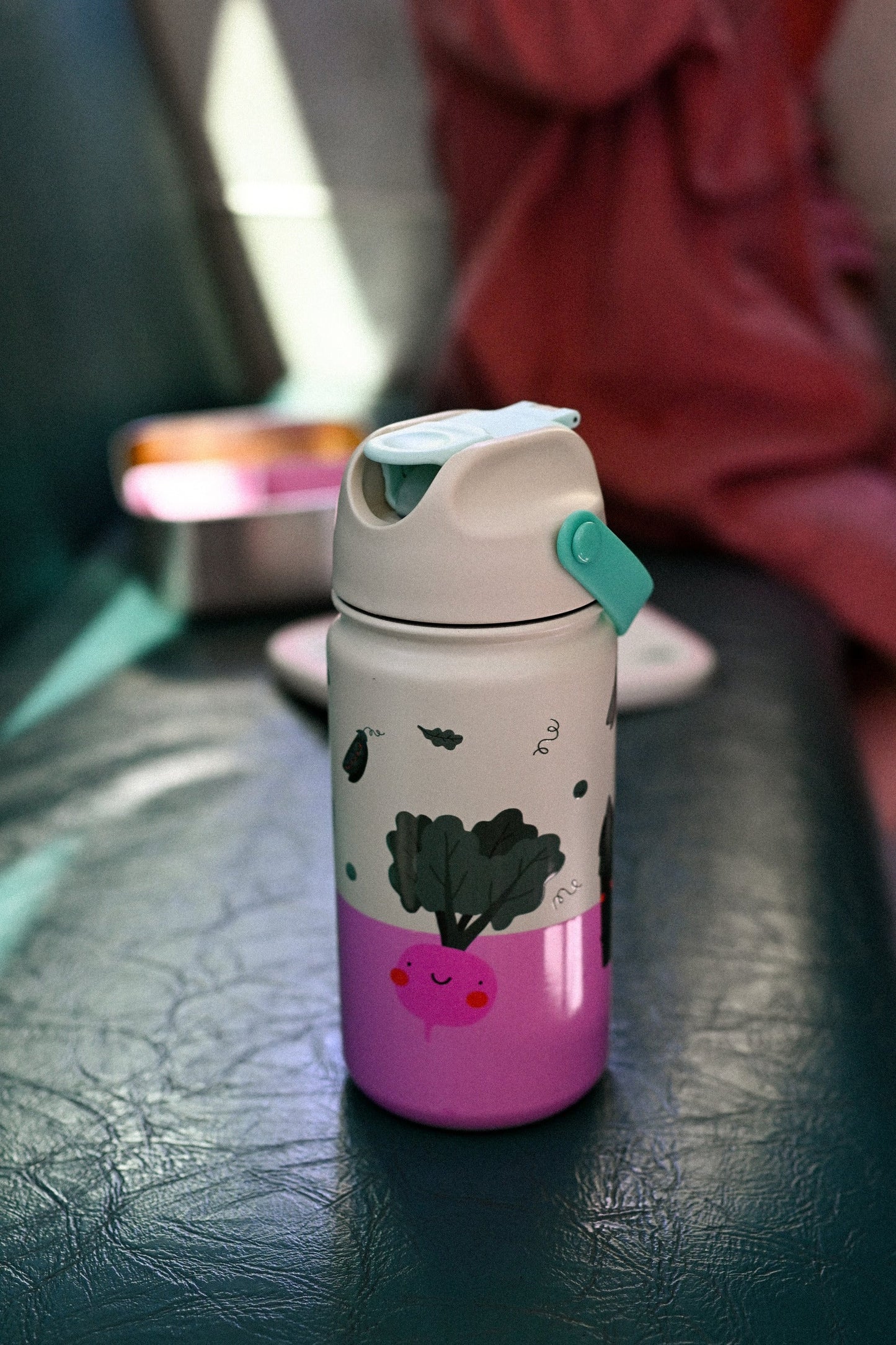 Trinkflasche aus Edelstahl Veggie Pals