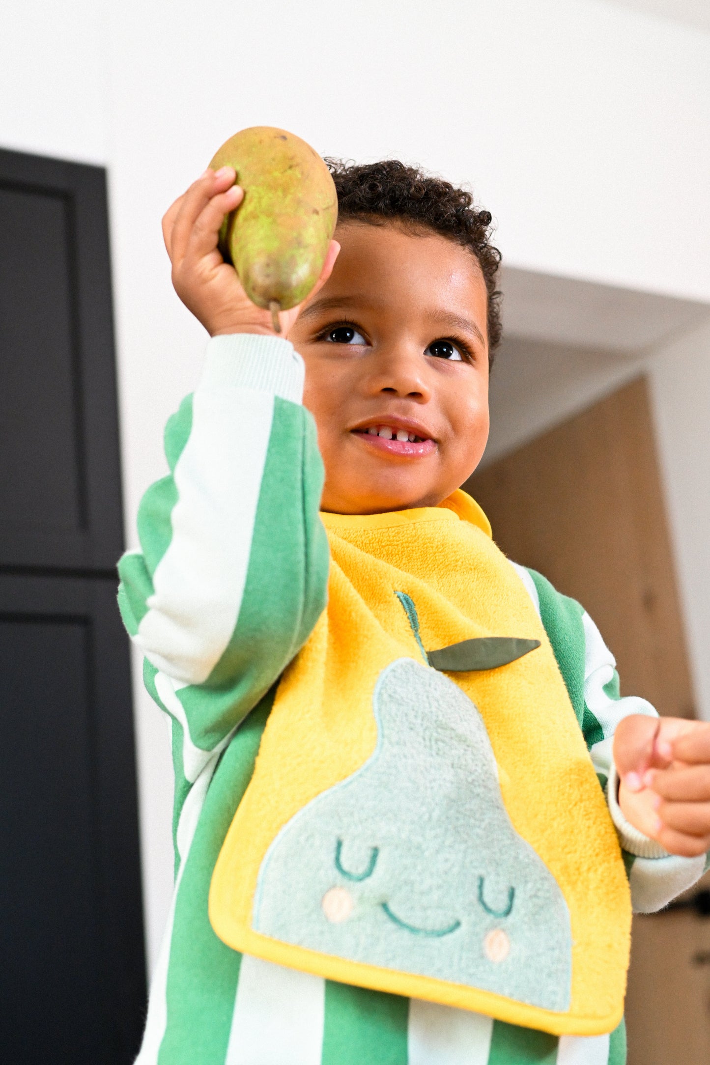 Frottee-Bib Pedro Pear
