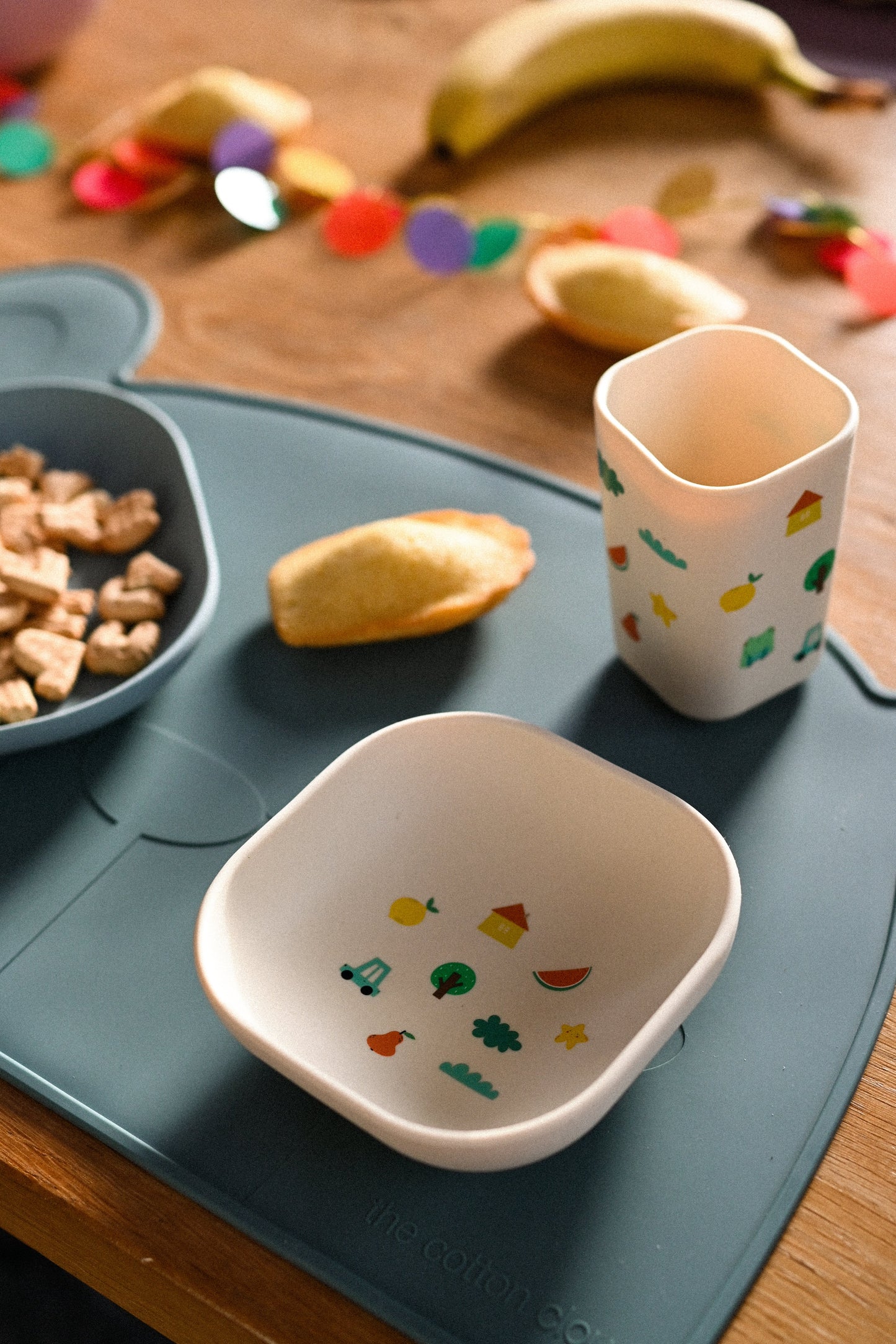 Tiny Bits Geschirr-Set Tangerine
