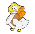 White Duck Pins on Breadsticks